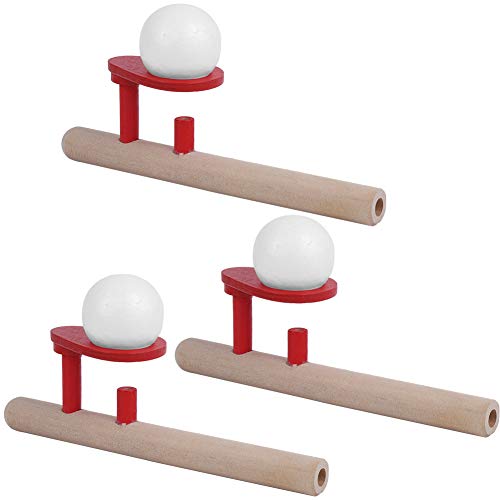 Haofy Floating Blow Ball Game Holzblasspielzeug für ab 3 Jahren, Entwickelt Intelligenz und Freundschaft, Großartige Geburtstagsgeschenke, 3 Spielzeughalterungen + 6 Schaumbälle Haofy Floating Blow Ball Game Holzblasspielzeug für ab 3 Jahren, Entwickelt Intelligenz und Freundschaft, Großartige Geburtstagsgeschenke, 3 Spielzeughalterungen + 6 Schaumbälle von Haofy