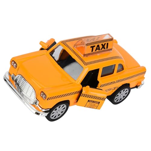 Haofy Legierungs-Taxi-Simulationsfahrzeug-Modellspielzeug mit Feinen Details, Hergestellt nach Dem Originalauto, Verhältnis 1:32, Hochwertiges Kunststoff- und Legierungsmaterial für von Haofy