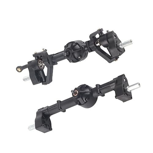 Haofy Wpl C24 Axles, Metal Front Rear Axle for Wpl C14 C24 C34 C44 B14 B24 1/16 Rc Car Upgrade Parts von Haofy