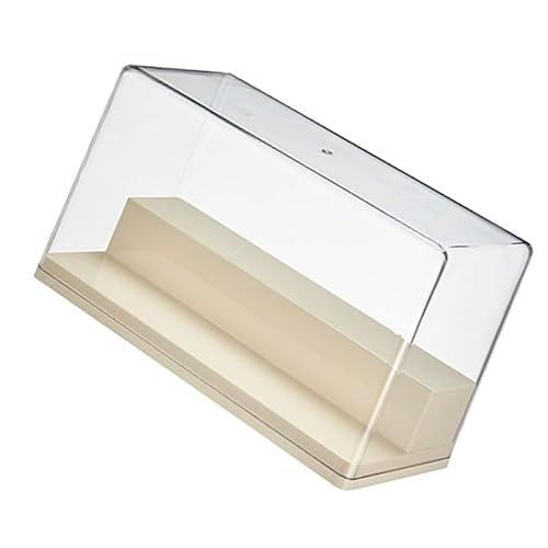 Transparente Puppen-Aufbewahrungsbox, Multifunktionaler Display-Regal-Organizer mit Staubdichtem Schutz für Puppen und Figuren (M) von Haofy