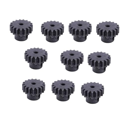 Haopeuk 10X Upgrade Metall 17 T Motor Getriebe Teile Ritzel Teile für A959 A979 A969 A949-24 Rc Auto Teile von Haopeuk