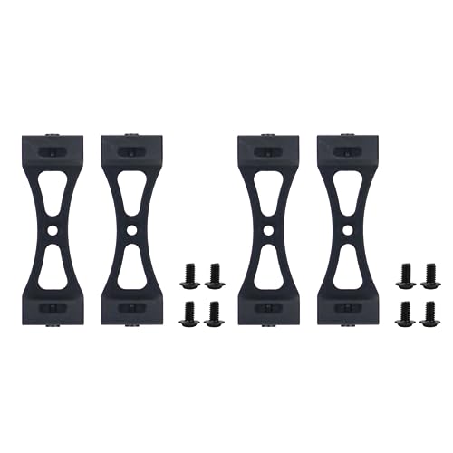 Haopeuk 4 Teilige Metall Halterung für B1 B14 B16 B24 C14 C24 B36 Mn D90 D91 Rc Auto Upgrade Metall DIY Teile Kit, Schwarz von Haopeuk