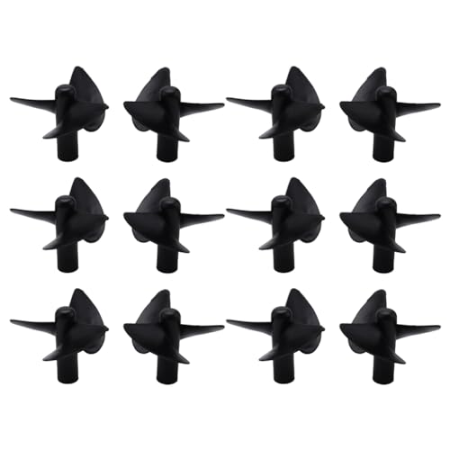 Haopeuk RC Boot Teile Propeller Set für 2011-5 Angel Werkzeug Köder Boot Fisch Finder Schiff Steil Positiv & Reverse Propeller, 12 Stücke von Haopeuk