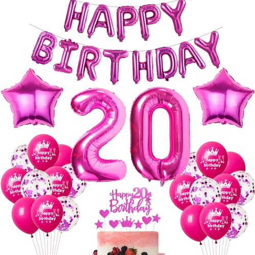Rosa Luftballon 20. Geburtstag Hot Pink Geburtstag Luftballon 20 Jahre Rosa Ballon 20. Geburtstagsdeko 20 Jahre Frauen 20 Party Deko Rosa 20. Frau Dekorationen Rose Rosa Luftballon 20. Geburtstag Hot Pink Geburtstag Luftballon 20 Jahre Rosa Ballon 20. Geburtstagsdeko 20 Jahre Frauen 20 Party Deko Rosa 20. Frau Dekorationen Rose von Haosell