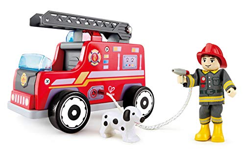 Hape E3024 Feuerwehr-Trupp, Feuerwehrauto von Hape