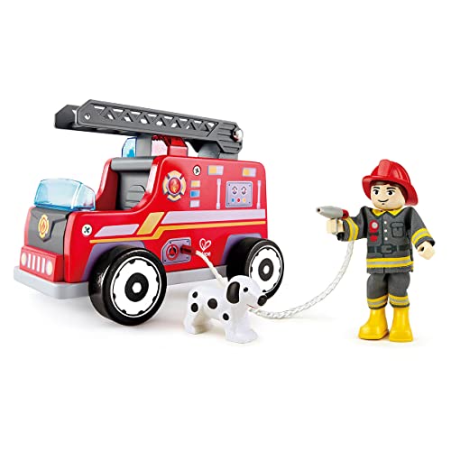 Hape E3024 Feuerwehr-Trupp, Feuerwehrauto von Hape