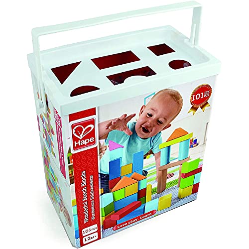 Hape E8247 wunderbare Holzbausteine - 101 Teile von Hape