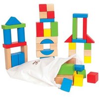 HAPE E0409 Bunte Holzbausteine von Hape