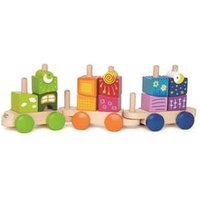 HAPE E0417 Fantasiebausteine „Eisenbahn“ von Hape