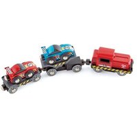 HAPE E3735 Rennwagen-Transporter von Hape