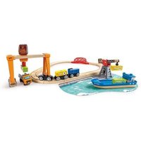 HAPE E3792 Frachtschiff und Hafenkran HAPE E3792 Frachtschiff und Hafenkran von Hape