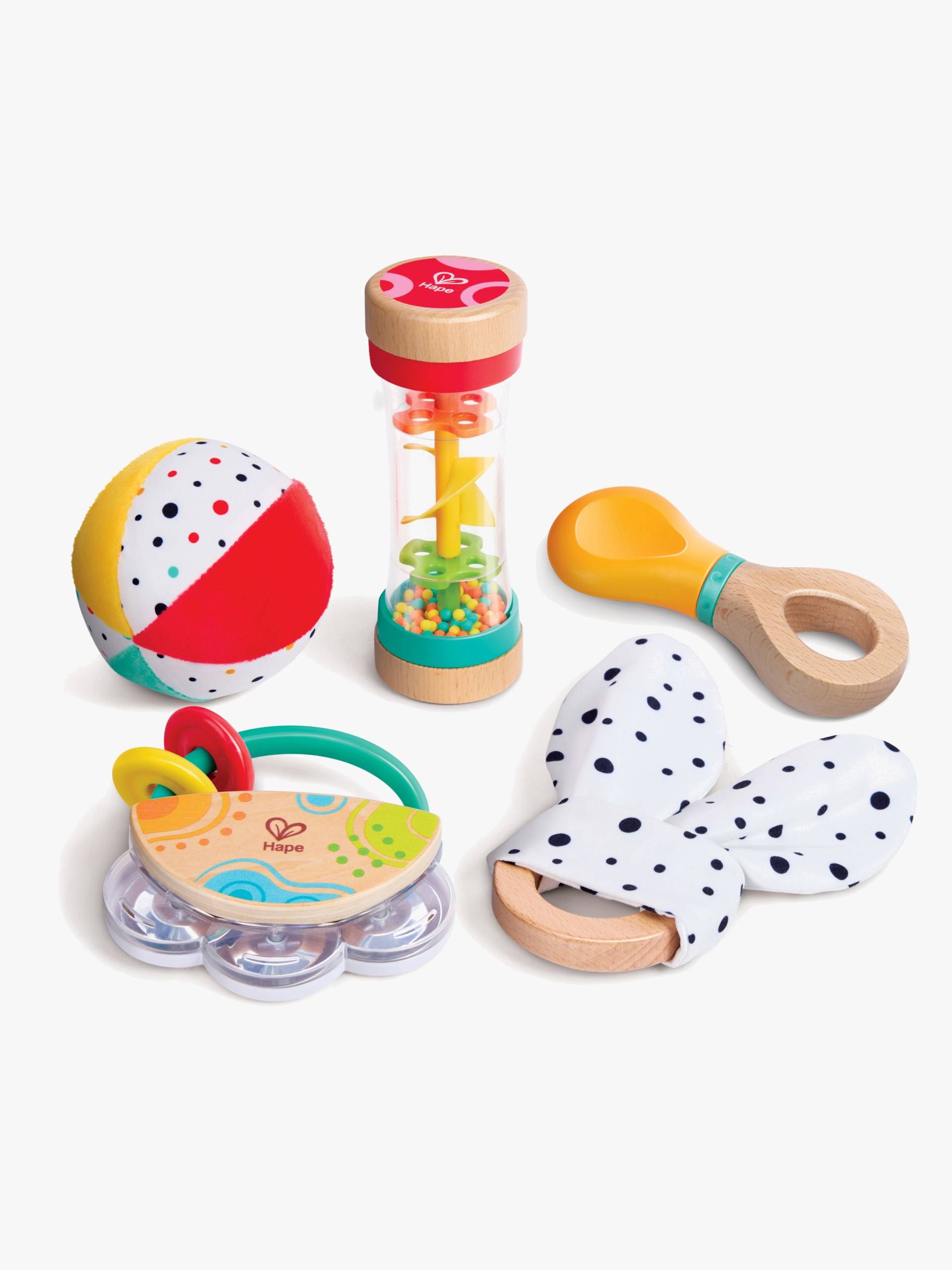 Hape 5-in-1 Sensorik-Set Baby Hape 5-in-1 Sensorik-Set Baby von Hape