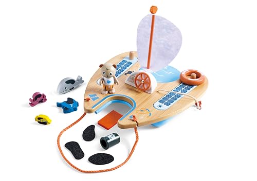 Hape Ben’s Catamaran, Spielset aus der Serie Green Planet Explorers von Hape