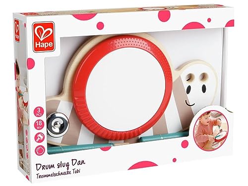 Hape Drum Slug Dan Musical Holzspielzeug Vorschule 18m + von Hape