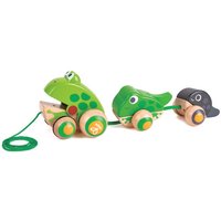 Hape - Nachziehbare Frosch-Familie von Toynamics