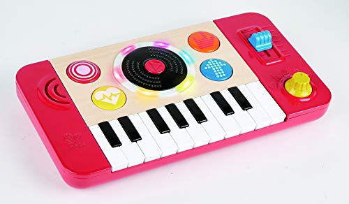 Hape Hape Kinder Musikinstrument Hape DJ Mischpult fördert Hand-Auge-Koordination E0621 Multi von Hape