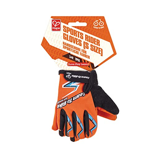 Hape E1096 Cross Racing Handschuhe S Fahrradhandschuhe, Orange von Hape