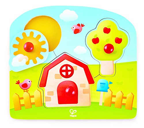 Hape E1311 Knopfpuzzle Zuhause von Hape