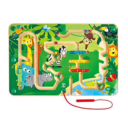 Hape Dschungel-Labyrinth mit vielen Funktionen aus Holz von Hape