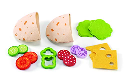 Hape E3115 - Pita-Taschen-Set, 16 teilig von Hape