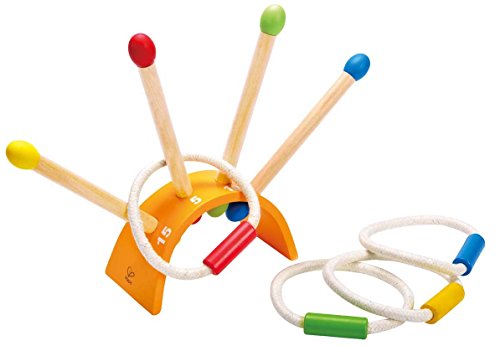 Hape E4301 - Ringe Werfen, Holzspielzeug von Hape