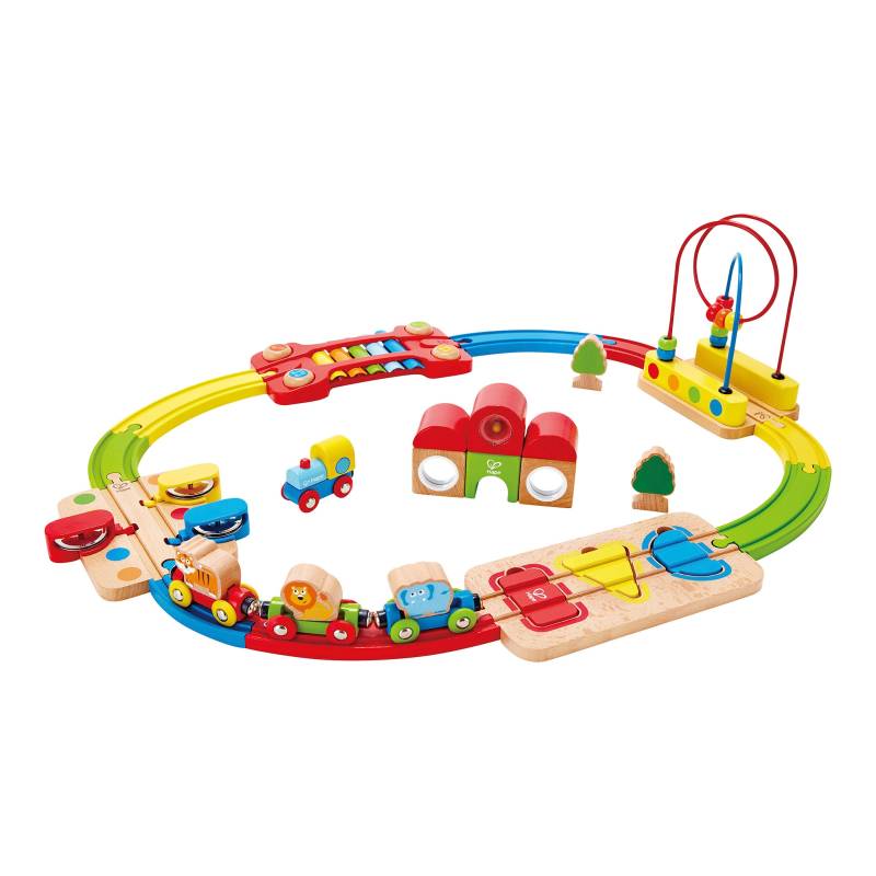 Hape Eisenbahnset Regenbogen-Puzzle von Hape