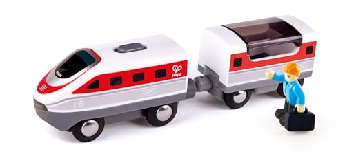 Hape Eisenbahnwelt Intercity Batteriebetriebenes Zug-Set, ab 3 Jahren, E3774 von Hape