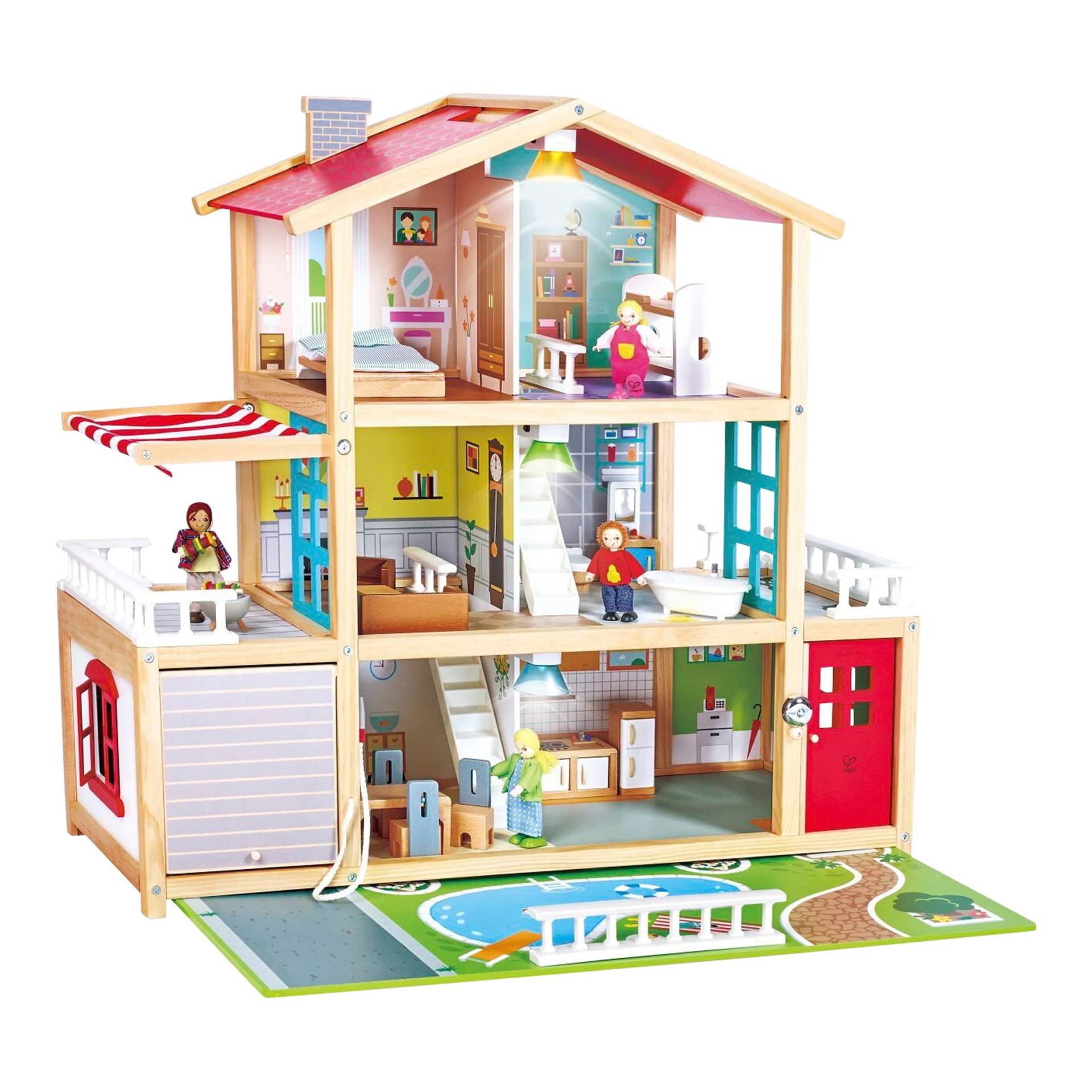 Hape Puppenhaus Puppen-Villa Hape Puppenhaus Puppen-Villa von Hape