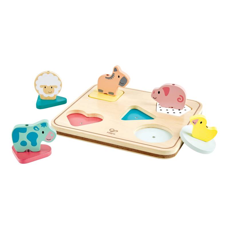 Hape Puzzle Tiergeräusche Tom von Hape