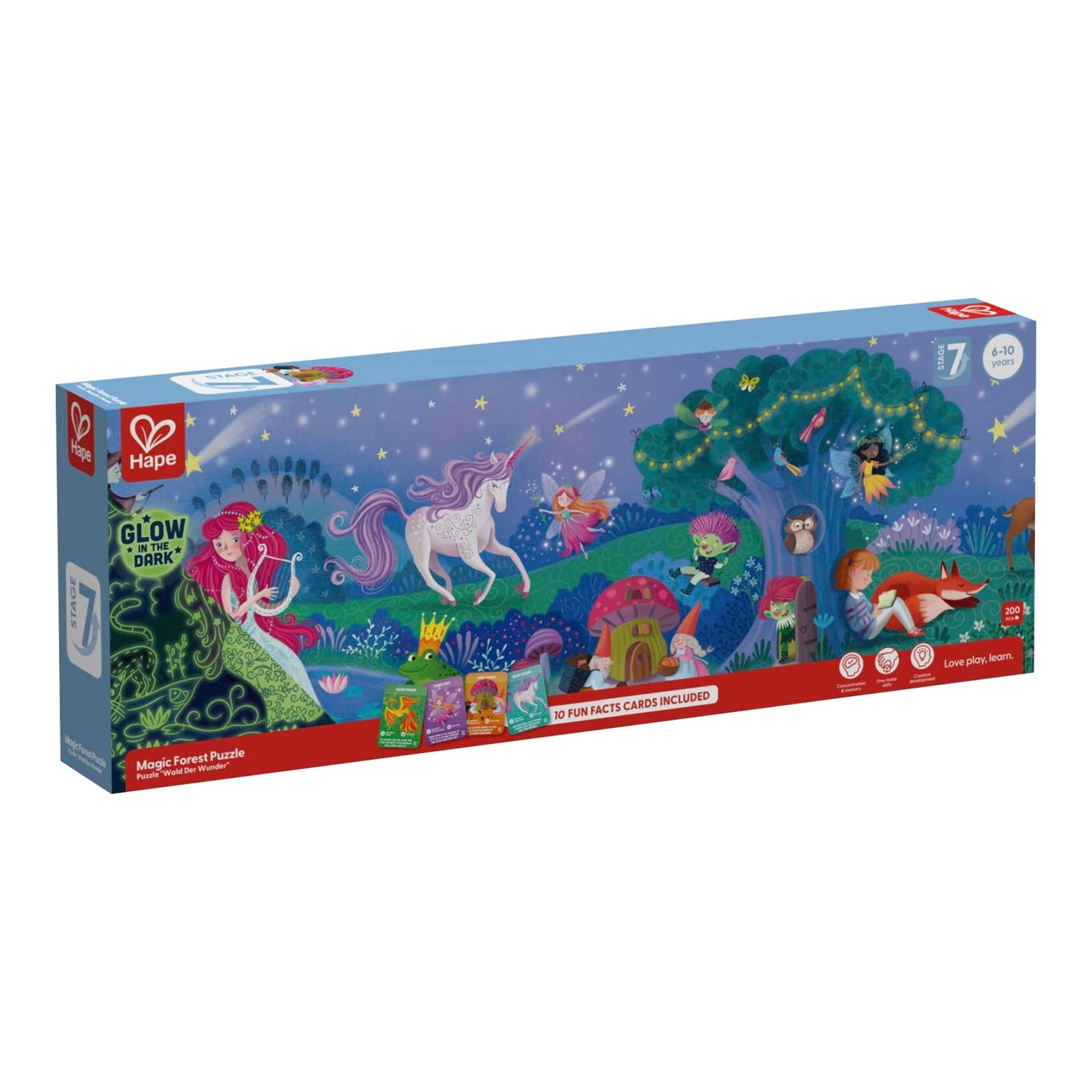 Hape Puzzle Wald der Wunder 200 Teile Hape Puzzle Wald der Wunder 200 Teile von Hape