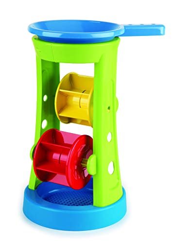 Hape Sand- und Wassermühle, Strandspielzeug für Kinder ab 18 Monaten von Hape