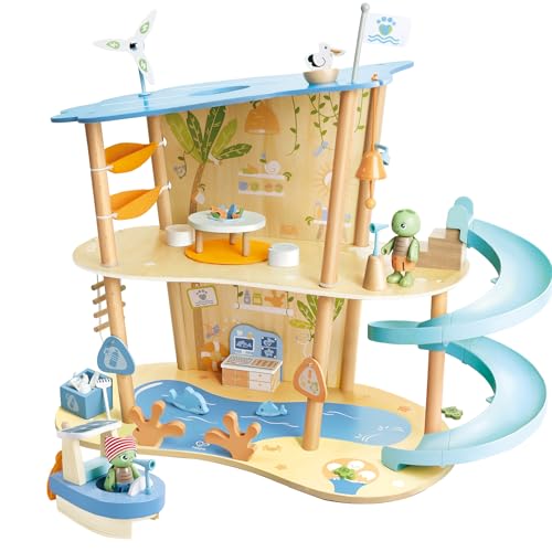 Hape Spielset „Rette den Ozean“, Spielset aus der Serie Green Planet Explorers von Hape