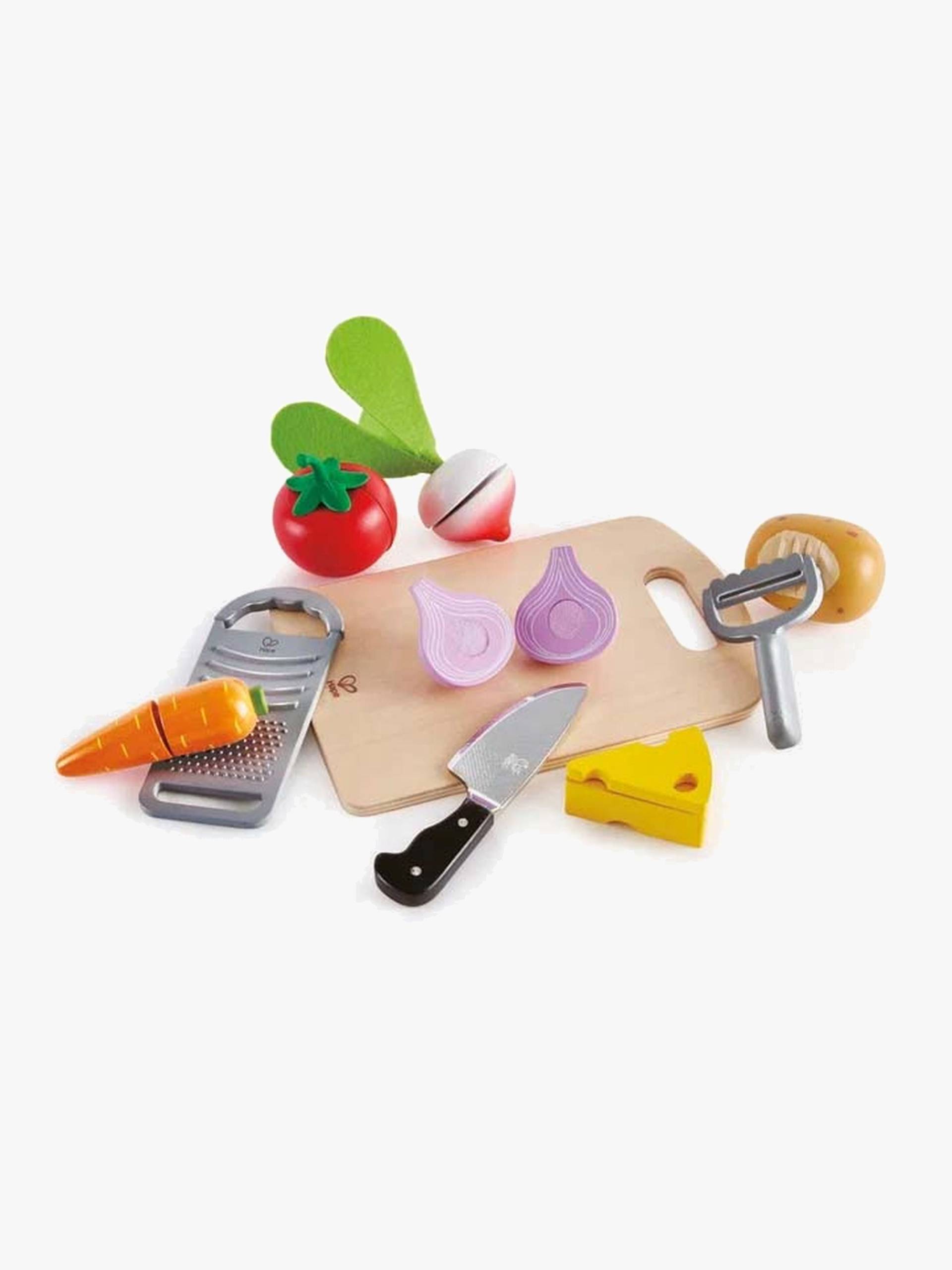 Hape Spielset Gemüse mit Küchenzubehör Hape Spielset Gemüse mit Küchenzubehör von Hape