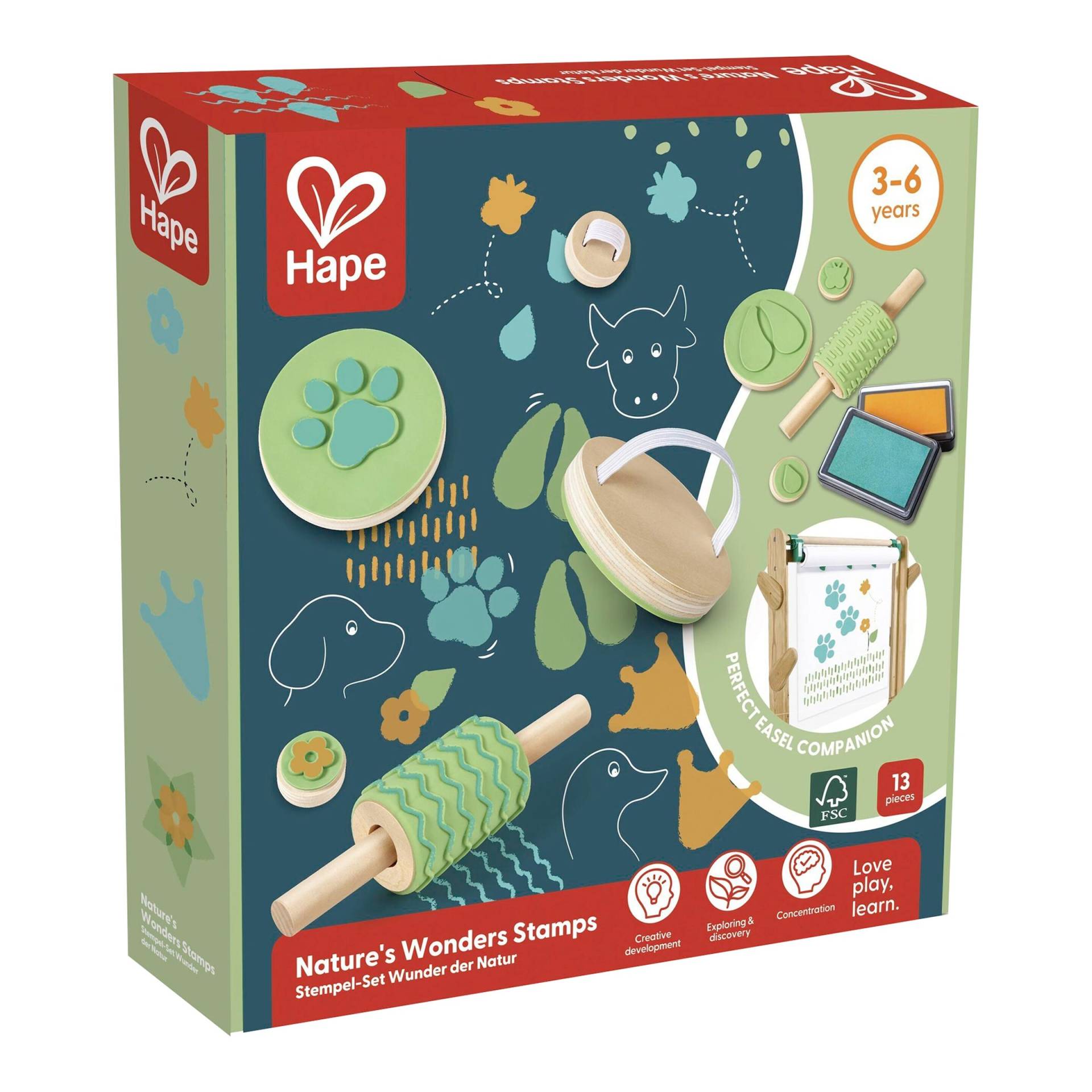 Hape Stempel-Set Wunder der Natur Hape Stempel-Set Wunder der Natur von Hape
