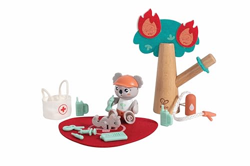 Hape Wald-Feuerwehr, Spielset aus der Serie Green Planet Explorers von Hape