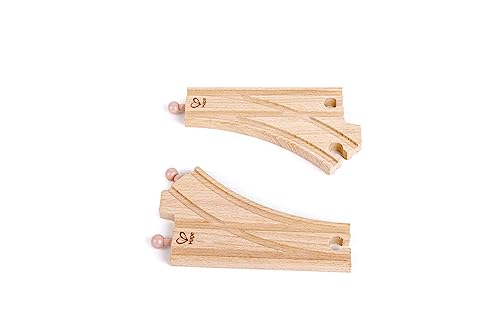 Hape Y-Eisenbahnschienen Holz 2 Stück von Hape