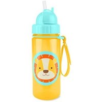 Skip Hop S9O285810 - Zoo Trinkflasche Löwe, Kunststoff, 384 ml von Carter's