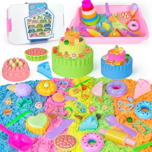 Haphiz Sandspielzeug Eiscreme Magischer Sand für Kinder 3 4 5 6 7 8 Jahre Mädchen Eiscreme Sandbastelsets Magic Spielsand Sandkasten mit Zaubersand Sensorisch Construction Sandspielzeug Haphiz Sandspielzeug Eiscreme Magischer Sand für Kinder 3 4 5 6 7 8 Jahre Mädchen Eiscreme Sandbastelsets Magic Spielsand Sandkasten mit Zaubersand Sensorisch Construction Sandspielzeug von Haphiz