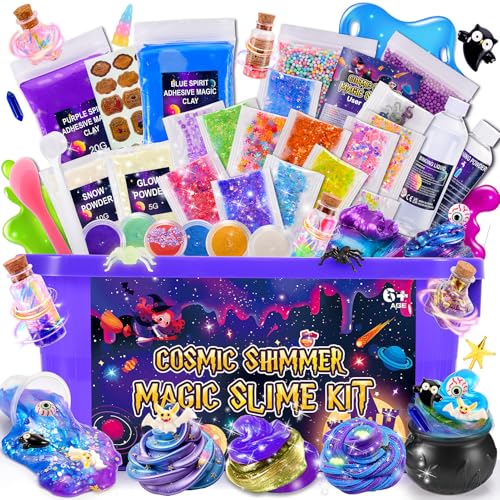 Hapikids Schleim Kinder Teenager Mädchen Geschenke 6 7 8 9 10 11 12 Jahre, Schleim Selber Machen Set Mädchen 6-12 Jahre Geschenkideen Galaxy Slime Set Geburtstagsgeschenk für Mädchens Slime Fluffy Hapikids Schleim Kinder Teenager Mädchen Geschenke 6 7 8 9 10 11 12 Jahre, Schleim Selber Machen Set Mädchen 6-12 Jahre Geschenkideen Galaxy Slime Set Geburtstagsgeschenk für Mädchens Slime Fluffy von Hapikids