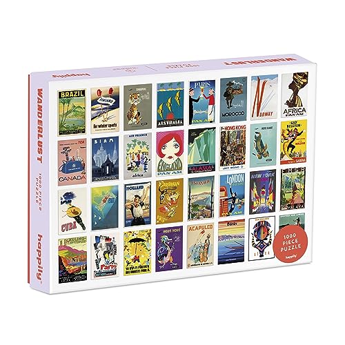 Wanderlust by Harriet Thomas-Bush - 1,000 Piece Happily Puzzle von Happily