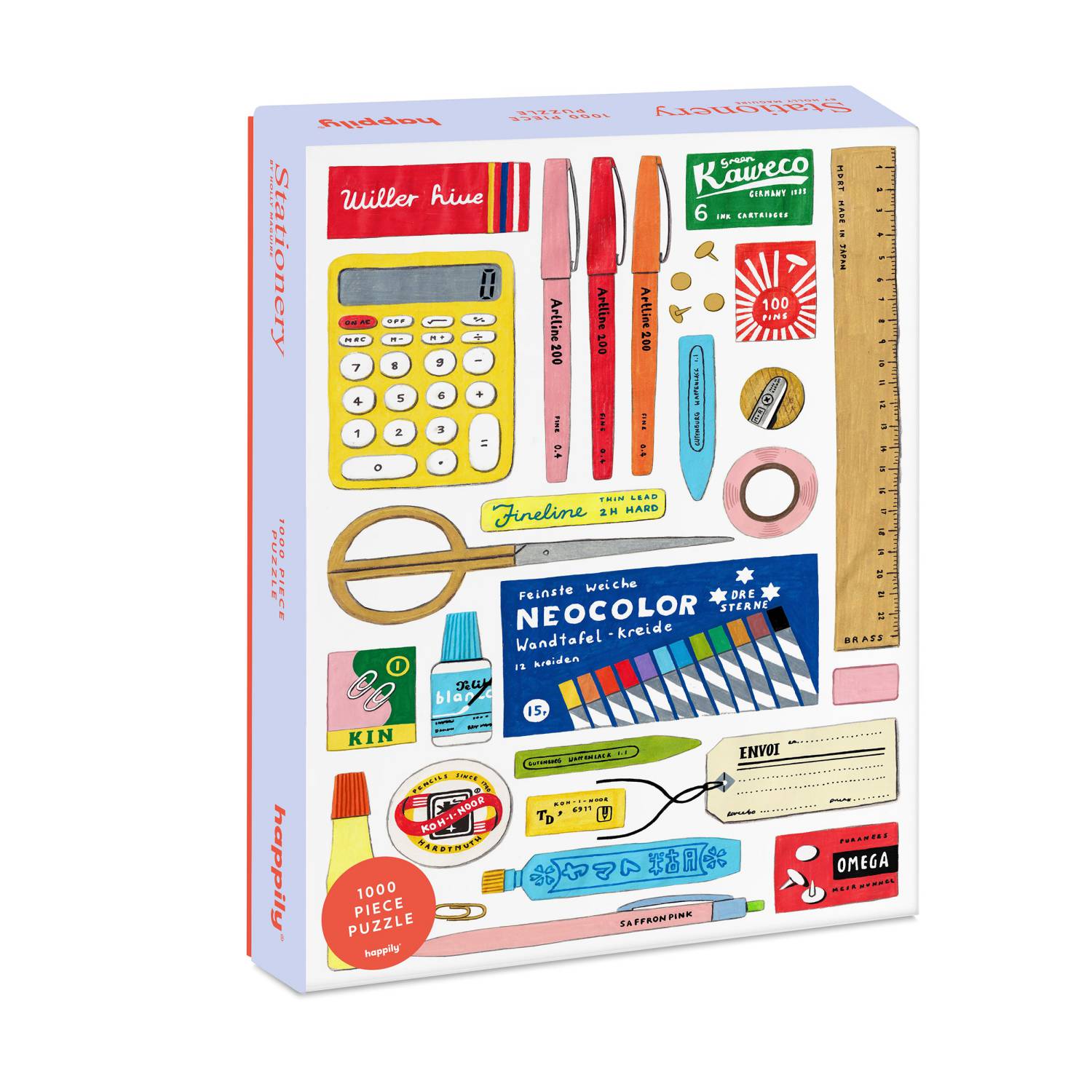 Happily Puzzle 1000 Teile - Stationery - Happily Puzzle 1000 Teile - Stationery - von Happily