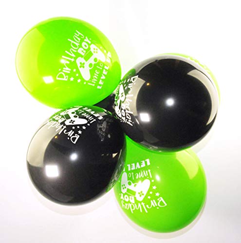 Happium – 10er-Pack 12-Zoll-Latexballons „Happy Birthday Time to Level Up“, um eine fröhliche und festliche Atmosphäre zu schaffen. von Happium