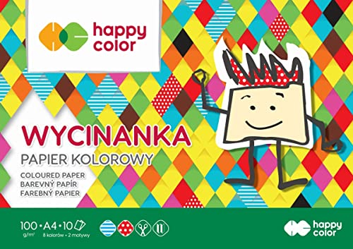 Happy Color HA 3710 2030-A10 Papierauflage, Mehrfarbig, 8x8 cms von Happy Color
