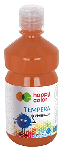Happy Color Premium Temperafarbe für Kinder, 1000 ml, braun von Happy Color