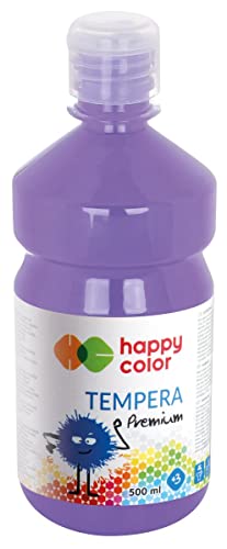 Premium Temperafarbe für Kinder, 500 ml, Lavendel, Happy Color von Happy Color