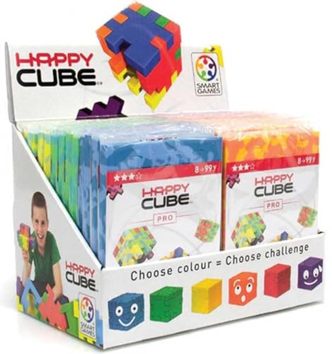 Happy Cube 2D- und 3D-Puzzle (1 Stück, Stil zufällig ausgewählt) (Pro) von Happy Cube