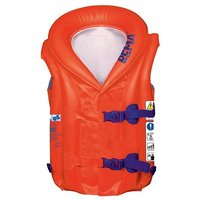BEMA Aufblasbare Schwimmweste ab 2-6 Jahre 15-30kg orange/blau 30x42cm BEMA Aufblasbare Schwimmweste ab 2-6 Jahre 15-30kg orange/blau 30x42cm von Happy People GmbH & Co.KG
