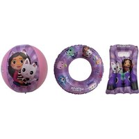 HAPPYPEOPLE Gabby's Dollhouse Strandset, bestehend aus: Strandball, Schwimmrin HAPPYPEOPLE Gabby's Dollhouse Strandset, bestehend aus: Strandball, Schwimmrin von Happy People GmbH & Co.KG