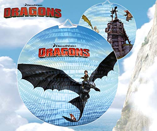 Happy People 13069 - DreamWorks Dragons Laterne, 25 cm von Happy People