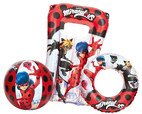 Happy People 16017 Miraculous: Tales of Ladybug & Cat Noir Strand-Set von Happy People